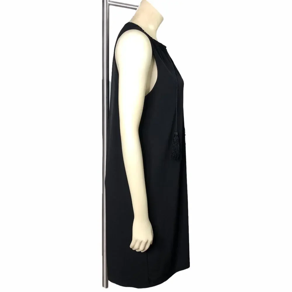 Michael Kors Black Knit Stretch Dress